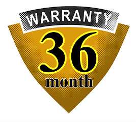 Image showing 36 Month Warranty Shield