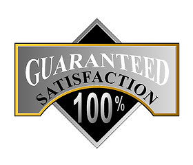 Image showing 100% Satisfaction Guaranteed 