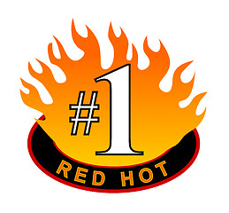 Image showing Red Hot #1 Icon