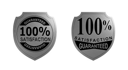 Image showing 100% Satisfaction Guaranteed Silver Seal