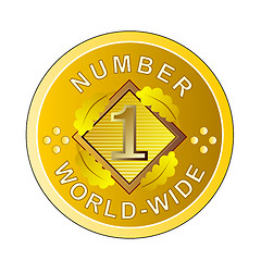 Image showing Number 1 WorldWide