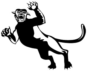Image showing Panther Attacking