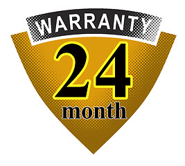 Image showing 24 Month Warranty Shield and Ribbon
