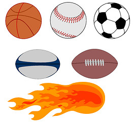 Image showing Sports Balls