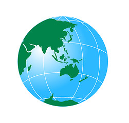 Image showing Globe Retro