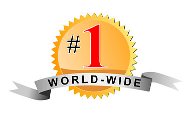 Image showing Number 1 WorldWide