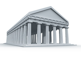 Image showing Ancient Greek Temple