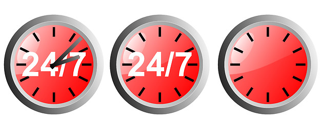 Image showing 24/7 Clock Icon	