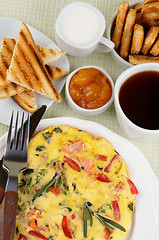 Image showing Hearty Breakfast