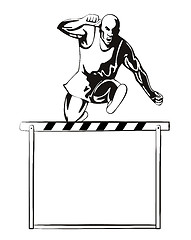 Image showing Track and Field Hurdle