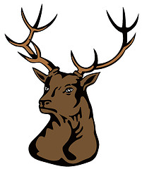 Image showing Stag Head