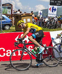 Image showing Yellow Jersey- Christopher Froome