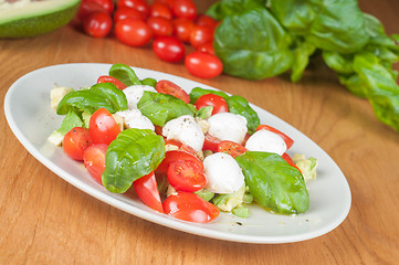 Image showing Salad on the plate