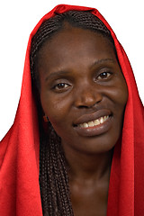 Image showing young African woman