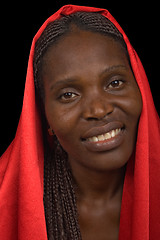 Image showing young African woman