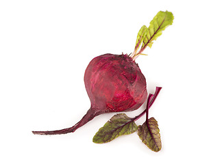 Image showing beet with leaves