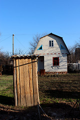 Image showing Rural toilet