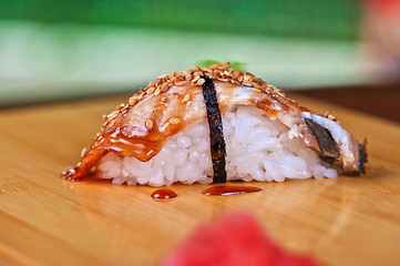 Image showing sushi unagi