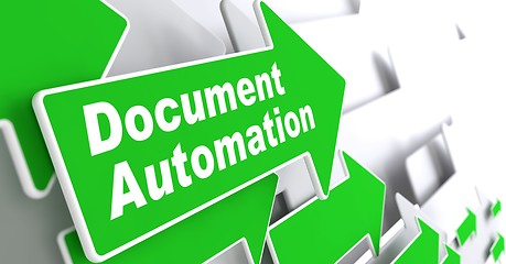 Image showing Document Automation. Business Concept.