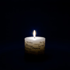 Image showing Christmas Candle