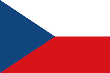 Image showing Czech Republic flag
