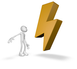 Image showing flash symbol
