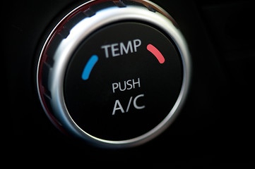 Image showing Automobile air conditioner