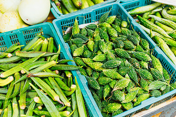 Image showing Vegetable in food market