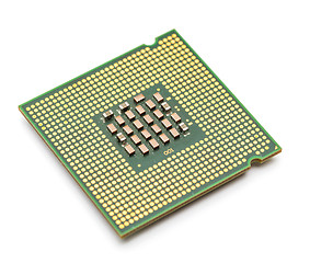 Image showing CPU isolated on white background