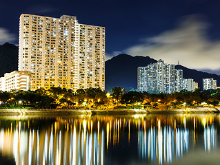 Image showing Residential area in Hong Kong