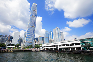 Image showing Kowloon skyline in Hong Kong