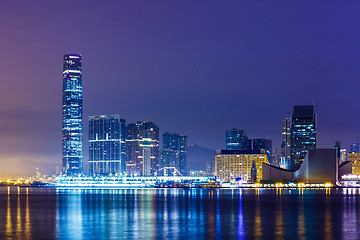 Image showing Kowloon skyline