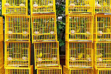 Image showing Bird Market in Hong Kong