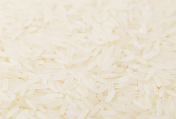 Image showing Uncooked white rice 