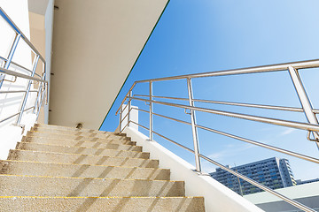 Image showing Cement staircase