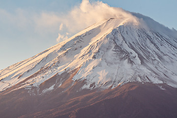 Image showing Mt. Fuji close up