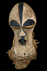 Image showing antique African mask