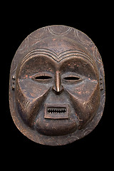 Image showing antique African mask