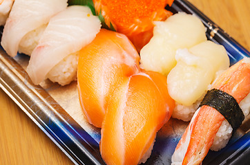 Image showing Japanese sushi