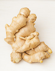 Image showing Ginger isolated on white