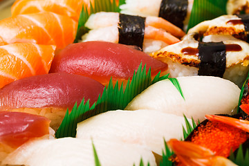 Image showing Japanese sushi bento box