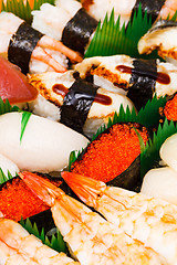 Image showing Japanese sushi bento baox