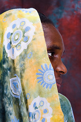 Image showing African woman portrait