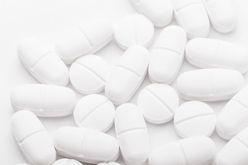 Image showing White mixing medicine