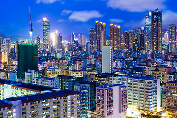 Image showing Cityscape at night