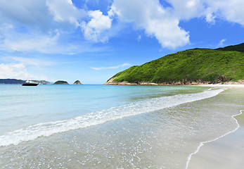 Image showing Beautiful beach