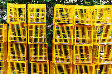 Image showing Bird Market in Hong Kong