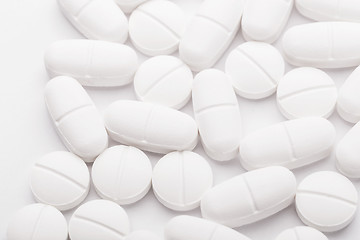 Image showing White pills