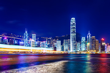 Image showing Hong Kong at night