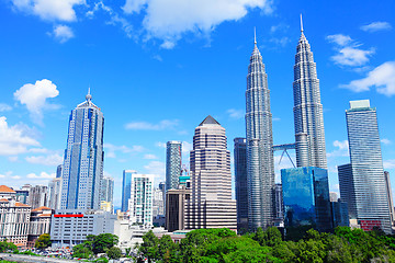 Image showing Kuala Lumpur city skyline